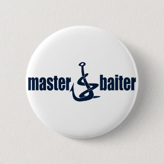 Master Baiter 6 Cm Round Badge