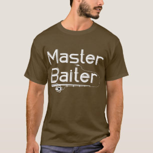 Master Baiter Bass Fishing For Reel Cool Dad Grand T-Shirt