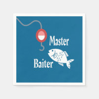 Master Baiter Fishing Funny Novelty Fish Joke