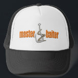 Master Baiter Fishing T-shirts Gifts Trucker Hat<br><div class="desc">Fishing T-shirts and Gifts to add some style and fun to your fishing trips.</div>