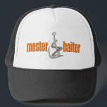 Master Baiter Fishing T-shirts Gifts Trucker Hat<br><div class="desc">Fishing T-shirts and Gifts to add some style and fun to your fishing trips.</div>