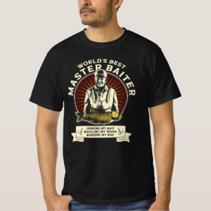 master baiter funny fishing T-Shirt