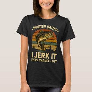 Master-Baiter Kayak Fishing-Shirt Dad Grandpa Bass T-Shirt