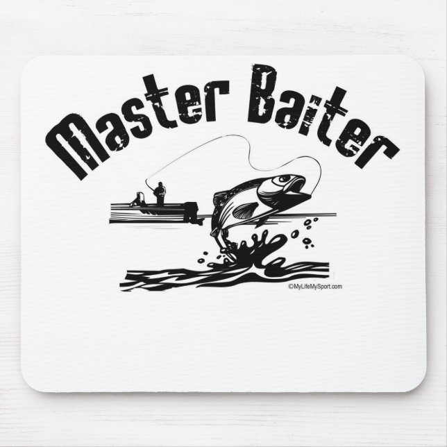 MASTER BAITER MOUSE PAD (Front)