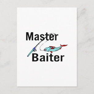 Master Baiter Postcard