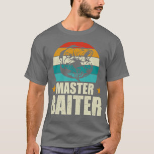 Master Baiter Retro Vintage Sunset Funny Fishing G T-Shirt