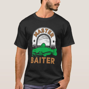 Master Baiter Wels Catfish Hunter 1 T-Shirt