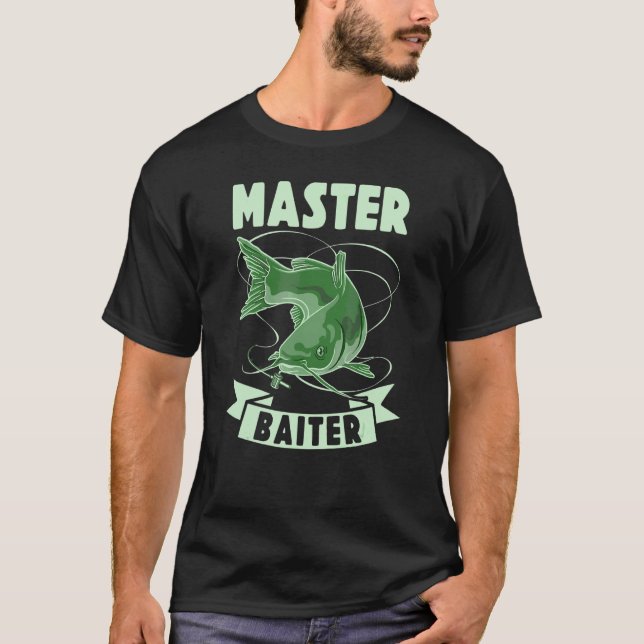 Master Baiter  Wels Catfish Hunter 3 T-Shirt (Front)