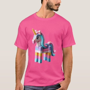 Master Builder Bricks Blocks Play Toys Unicorn T-Shirt