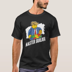 Master Builder Building Blocks Men Women Youth 17 T-Shirt