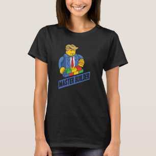 Master Builder Building Blocks Men Women Youth 1 T-Shirt