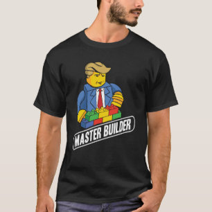 Master Builder Building Blocks Men Women Youth 25 T-Shirt