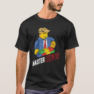 Master Builder Building Blocks Men Women Youth 27 T-Shirt