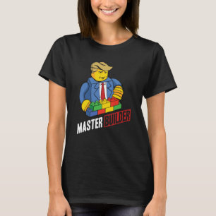 Master Builder Building Blocks Men Women Youth 27 T-Shirt
