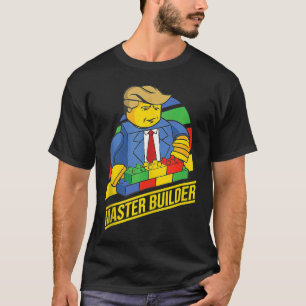 Master Builder Building Blocks Men Women Youth 4 T-Shirt
