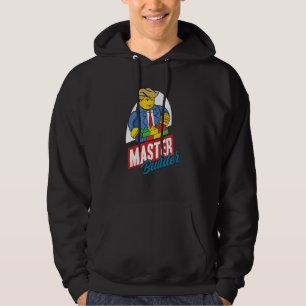 Master Builder Building Blocks Men Women Youth 6 Hoodie