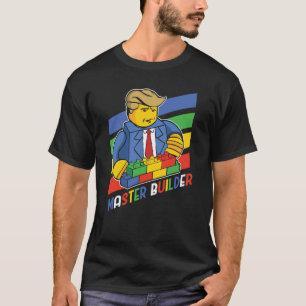 Master Builder Building Blocks Men Women Youth 8 T-Shirt