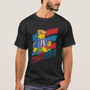 Master Builder Building Blocks Men Women Youth 9 T-Shirt