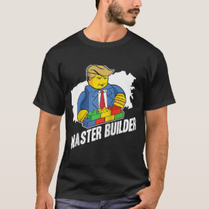 Master Builder Building Blocks Men Women Youth Rag T-Shirt