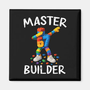 Master Builder Dabbing 67 Meme Building Blocks Bri Magnet
