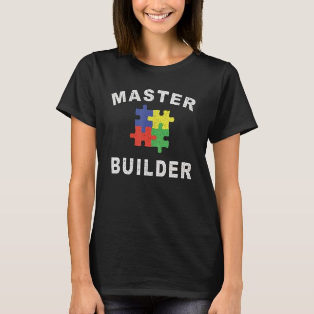 Master Builder , puzzle master T-Shirt (Front)