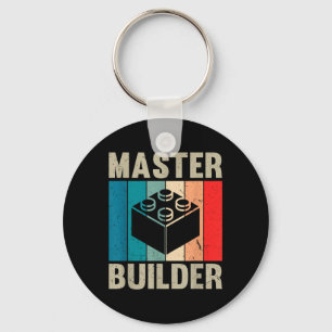 Master Builder Recto Boys Building Blocks Set Toys Key Ring