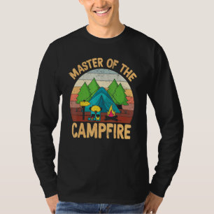 Master Campfire Camping For Kids Men Women T-Shirt