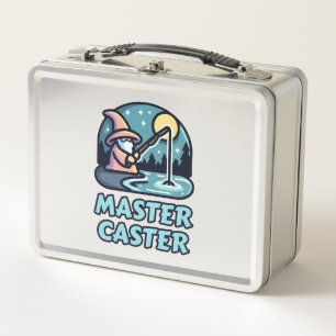Master Caster Fantasy Fishing Metal Lunch Box