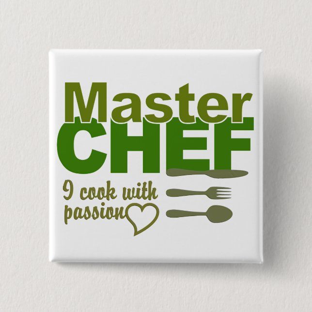 Master Chef button (Front)