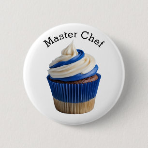 Master Chef Cupcake 6 Cm Round Badge
