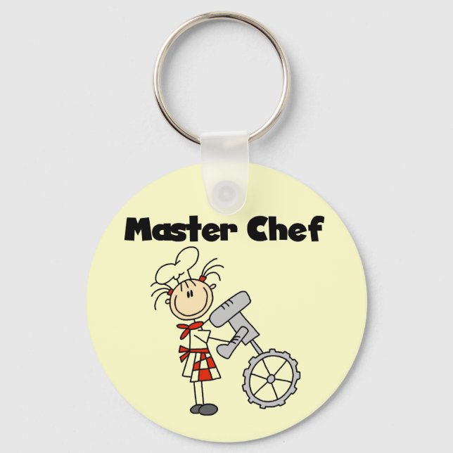 Master Chef - Female Key Ring (Front)