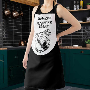 Master Chef, with Name - Gift Apron