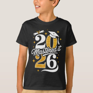 Master Cl Of 2026 Graduation Gifts Masters Degree T-Shirt