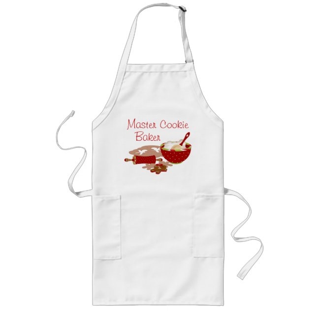 Master Cookie Baker Christmas Apron (Front)
