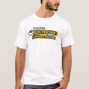 Master Electrician Experience Matters Shirt