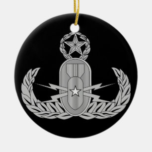 Master Explosive Ordnance Disposal EOD Ceramic Tree Decoration