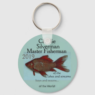 “Master Fisherman” of the World!  Personalized Key Ring