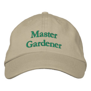Master Gardener Embroidered Hat