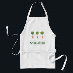 Master Gardener | Gardening Standard Apron<br><div class="desc">Hand Drawn Potted Bay tree Master Gardener Design. Inspired by the bay tree in my cottage garden this makes an ideal gift for the garden crazy person in your life</div>