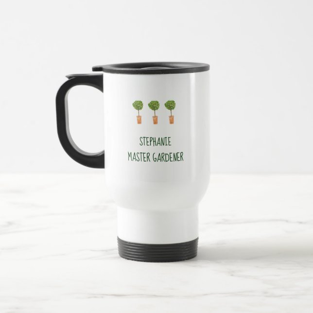 Master Gardener | Personalised Travel Mug (Left)