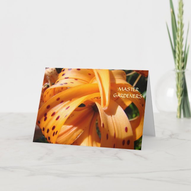 MASTER GARDENERS Creating Beautiful World Cards (Front)