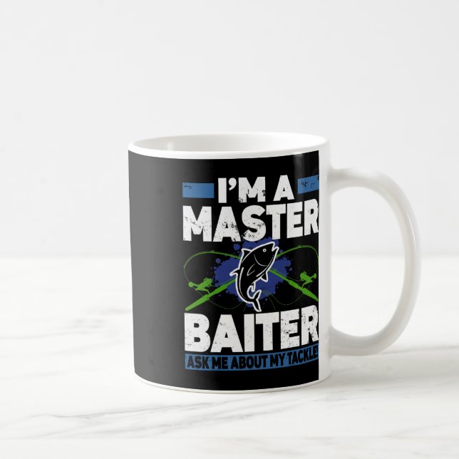 Master Iter Shirt Funny Fishing Fisherman Fish  Coffee Mug (Right)
