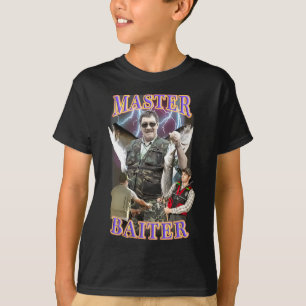 Master Iter Vintage B Fishing Funny Angler  T-Shirt