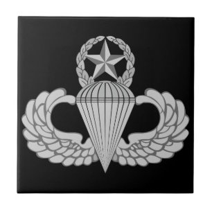 Master Jump/Parachutist Wings Tile