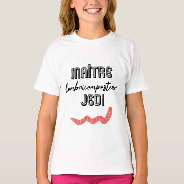 Master Lombricompostor Jedi T-Shirt (Front)