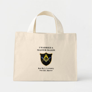 Master my butt mini tote bag