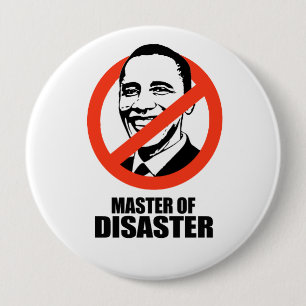 Master of Disaster 10 Cm Round Badge