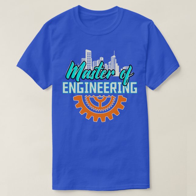 Master of Engineering T-Shirt (Design Front)