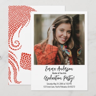 Master of Fine Arts Graduation Party Announcement