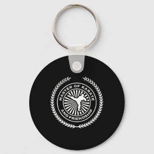 Master Of Karate And Friendship  Key Ring